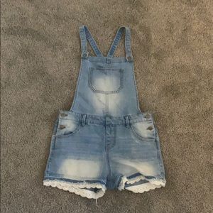 Overalls shorts